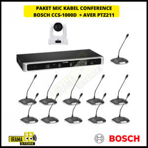Mic Kabel Conference BOSCH Type CCS 1000D - 11 Mic + Camera PTZ